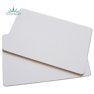 การ์ด pvc พลาสติกสําหรับใช้ในการตกแต่งงานหัตถกรรม 100 แผ่น