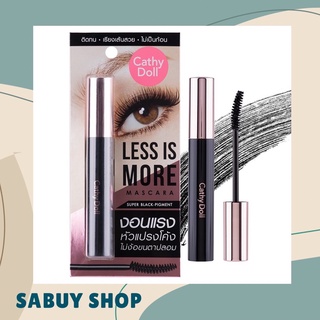 แท้-ส่งไว📢 (8g.) Cathy Doll Less is More Mascara เคที่ดอลล์ เลสอีสมอร์ มาสคาร่า