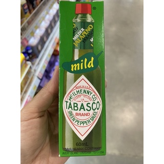 กรีนเปปเปอร์ ซอส ซอสพริก ตรา ทาบาสโค 60 Ml. Green Pepper Sauce ( Tabasco Brand )