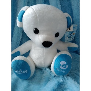 ตุ๊กตาหมี a nathion Blue Teddy