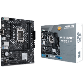 MAINBOARD(เมนบอร์ด) ASUS PRIME H610M-D /D4 CSM /LGA1700 (90MB1A00-M0UAYC)