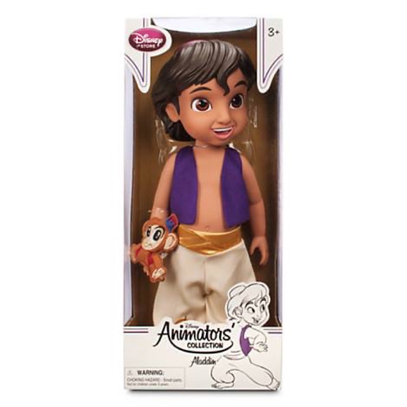 ตุ๊กตาอะลาดิน Disney Animator Aladdin Doll 16” ของแท้ Disney US