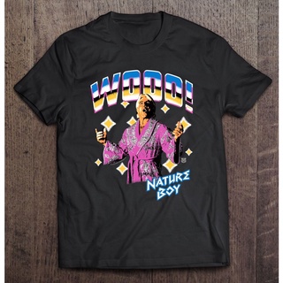 เสื้อยืด พิมพ์ลาย Wwe Ric Flair Wooo Lgbt สไตล์พังก์ฮิปฮอป สําหรับผู้ชาย