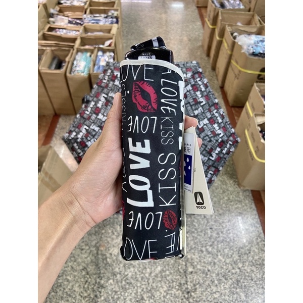 ร่มญี่ปุ่น🇯🇵Yoco 3ตอนแบบแบนบางและน้ำหนักเบาอย่างดีกันแดด100%