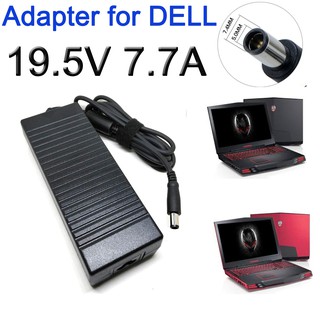 อะแดปเตอร์ Replacement for Dell M11X R2 R3 M14X 19.5V 7.7A Universal Laptop Charger 150W Notebook Power Adapter