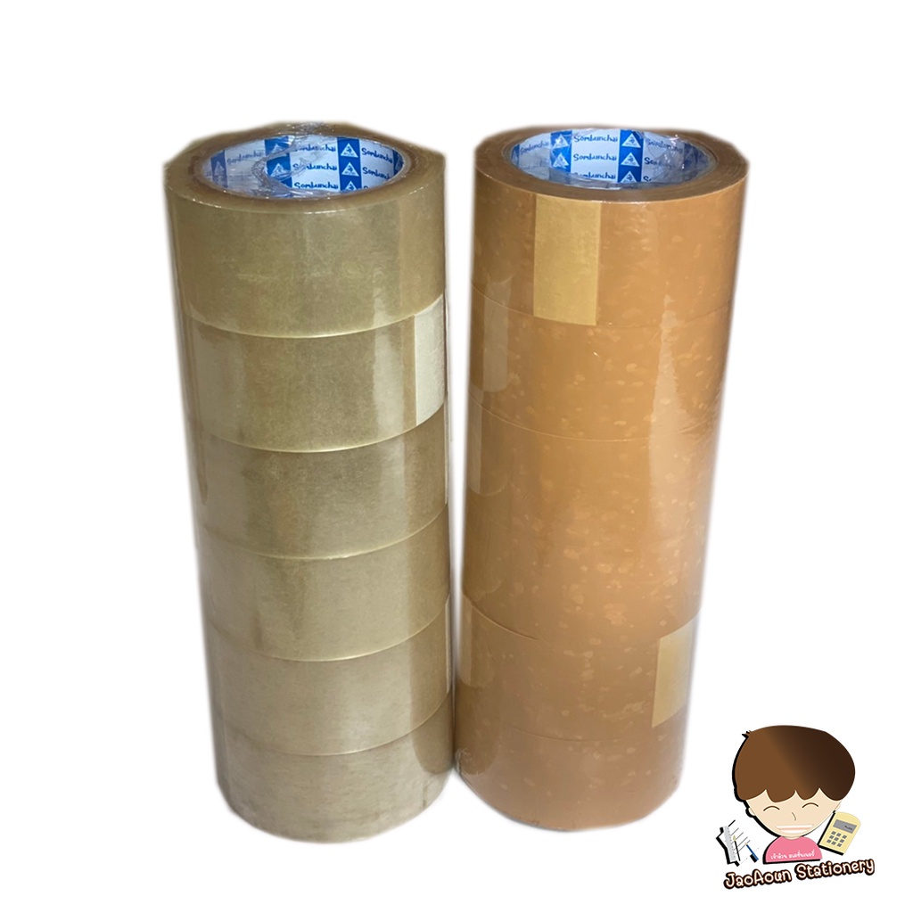 เทปโอพีพี เทปติดกล่อง2 นิ้ว x 100หลา