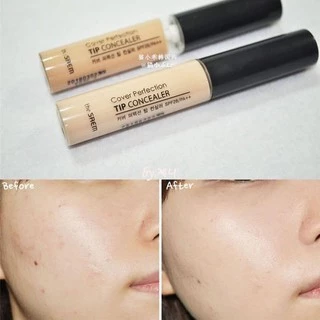 คอนซีลเลอร์เนื้อลิควิด💫 The Saem Cover Perfection Tip Concealer SPF28 PA++ 6.5g