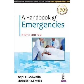 A Handbook of Emergencies, 9ed - ISBN 9789352705917