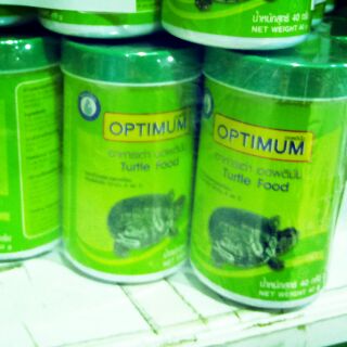 ถูกสุด อาหารเต่า เต่าญี่ปุ่น OPTINUM 40  g