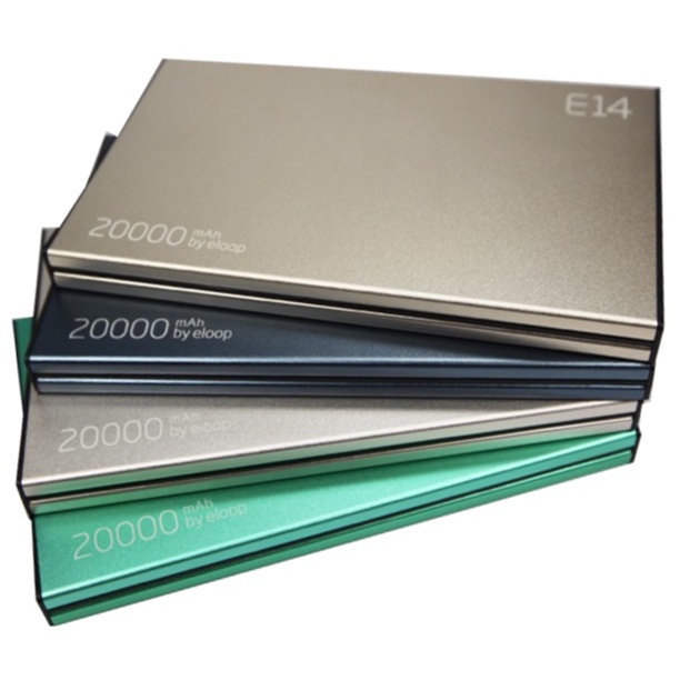E14 Power Bank แบตสำรอง ความจุ 20000mAh พร้อมสายชาร์จ พาวเวอร์แบงค์ แบตเตอรี่สํารอง