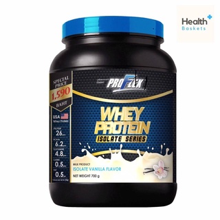 Proflex Whey Protein Isolate VANILLA 1 กระป๋อง โปรเฟล็กซ์ เวย์โปรตีน รสวานิลลา สูตรไอโซเลท 700 g