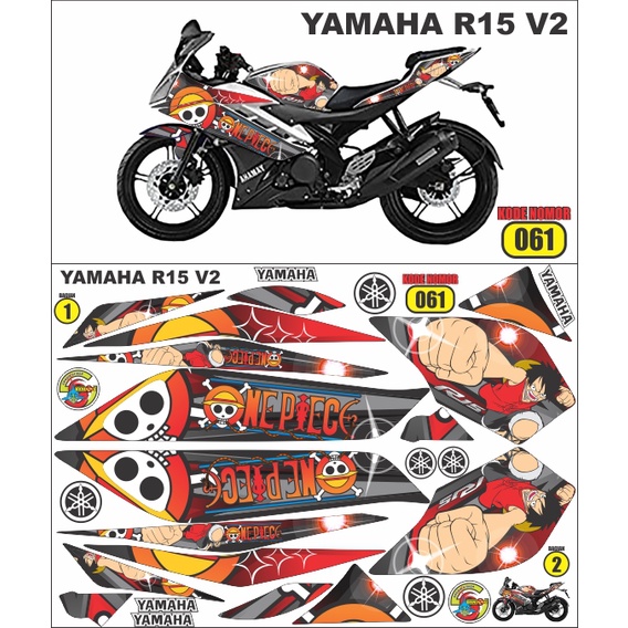 Striping/decal/สติ๊กเกอร์ Variation r15 v2
