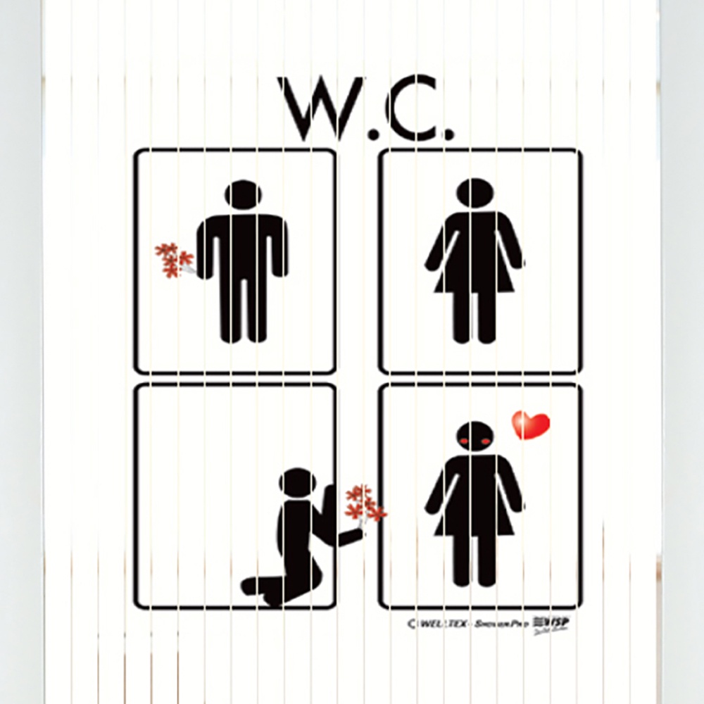 (ขายดีอันดับ 1) WSP มู่ลี่ประตู มู่ลี่ ม่านประตู มู่ลี่ประตูพิมพ์ลายครึ่งผืน 80x200 cm.TK-32/022 - รูปที่ 3