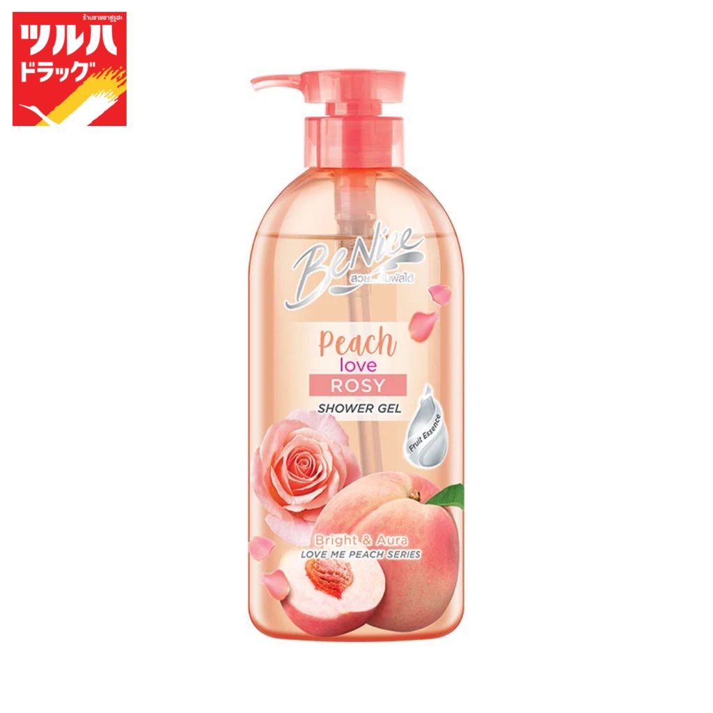 บีไนซ์ ชาวเวอร์ เจล พีช เลิฟ โรซี่ 450มล/Benice Shower Gel Peach love Rosy 450ml