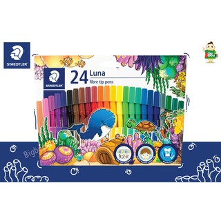 ปากกาสีเมจิก Luna STAEDTLER รุ่น 327 LWP24 พร้อมส่ง !!