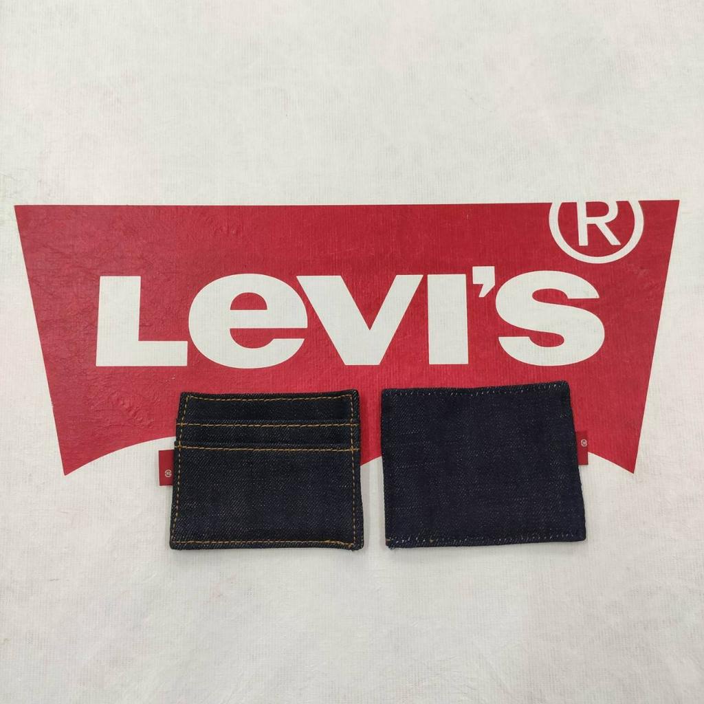 กระเป๋าใส่นามบัตร ผ้ายีนส์ Levi's Denim Card Holder
