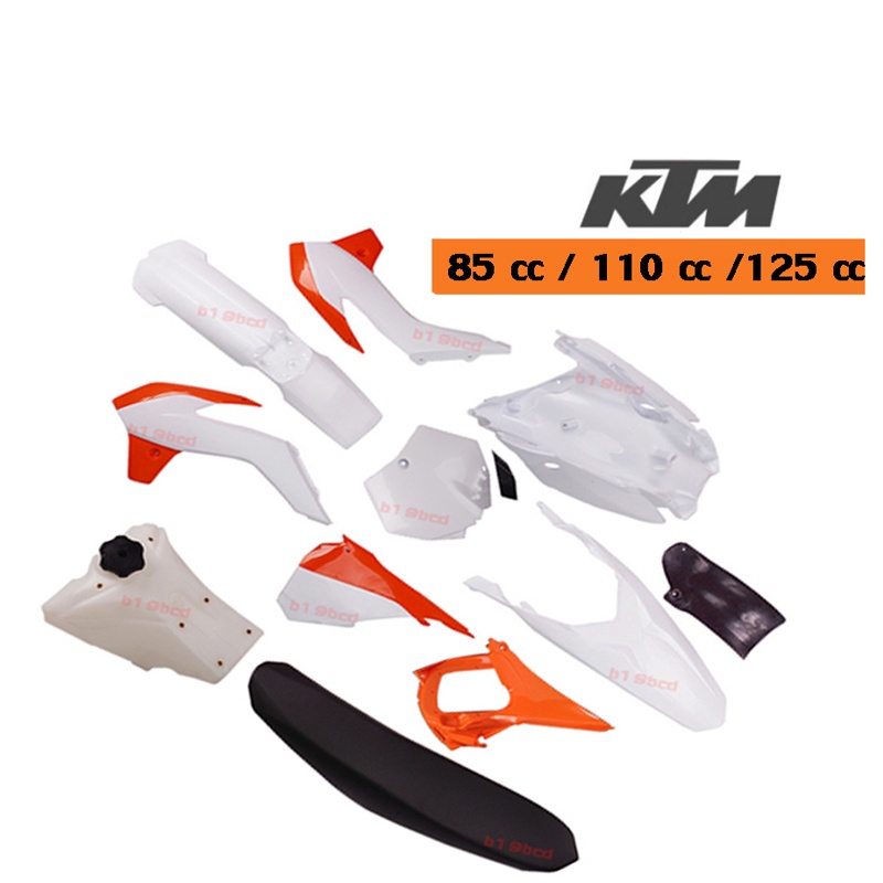 ชุดสีวิบาก KTM 150CC ชุดสีวิบาก แฟริ่งวิบาก KTM 90cc - 110cc - 125cc ...