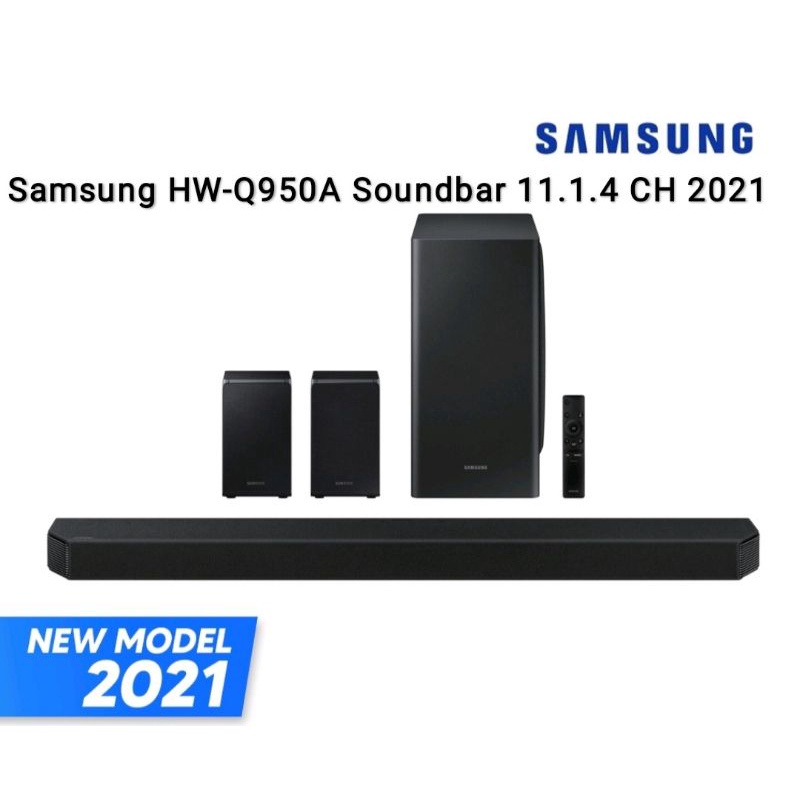 Samsung HW-Q950A Soundbar 11.1.4 CH 2021 รุ่น HW-Q950A Q950A HW-Q950A/XT รับประกันศูนย์ไทย 1 ปี