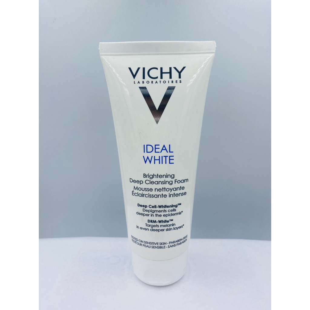 Vichy Ideal White Cleansing Foam ว ซ ไอเด ยล ไวท คล นซ ง โฟม โฟมทำความสะอาดผ วหน า ขนาด 100 Ml Shopee Thailand