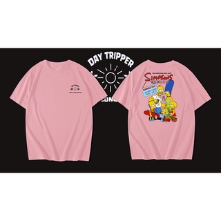 🌟พร้อมส่ง🌟เสื้อยืด พิมพ์ลาย DISTRO THE SIMPSONS