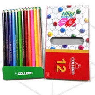 สีไม้colleen 12 สี อย่างดี