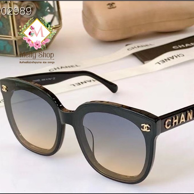 แว่นตากันแดด Chanel 6322 งานสวย มีให้เลือกหลายสี แว่นตา แว่นตาสำหรับผู้หญิง