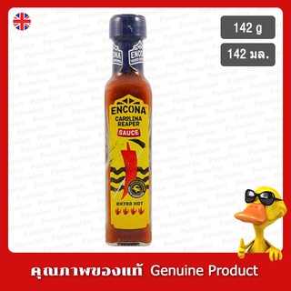 เอ็นโคน่า ซอสพริกแคโรไลนา รีปเปอร์ 142มล. (ไม่มีผงชูรส) - Encona Carolina Reaper Chilli Sauce 142ml (No MSG)