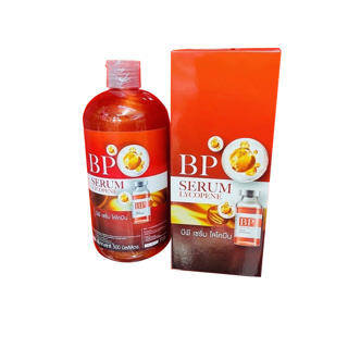 (แพ็คเกจใหม่) บีพีเซรั่มไลโคปีน BP SERUM LYCOPENE เซรั่มบีพี เซรั่มแดงทาผิว ขนาด 500 มิลลิลิตร