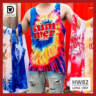 TEE.DD.TSHIRT เสื้อกล้าม มัดย้อม Summer มีให้เลือก 2 ทรง ใส่ได้ทั้ง ผู้ชายและผู้หญิง ผ้านุ่ม สกรีนด้านหน้าเต็มตัว