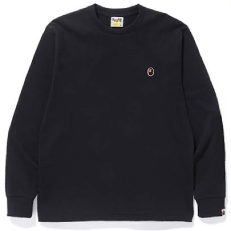 BAPE HEAD ONE POINT L/S TEE