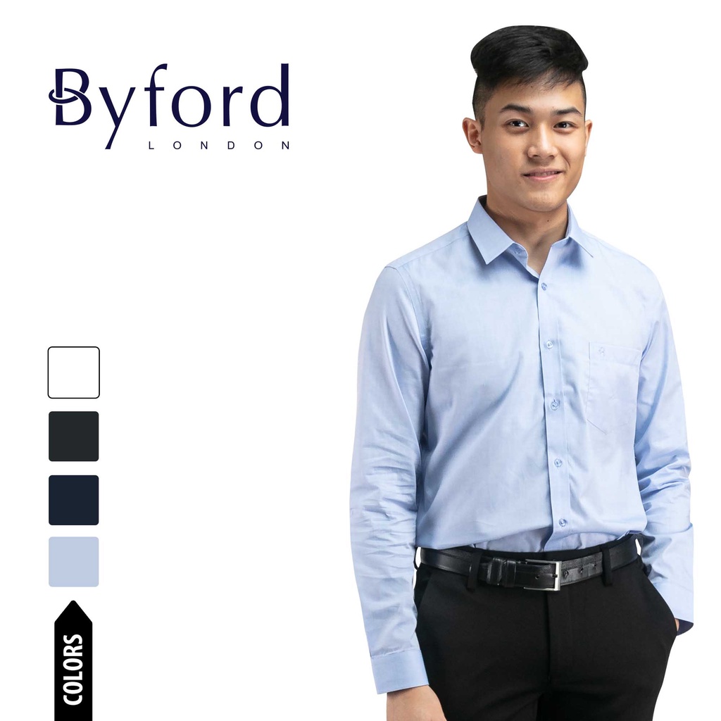 Byford Long Sleeve Slim Fit Business Wear - 3519011ก