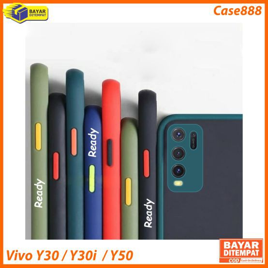 CASE888 เคส Candy สี Dove List สําหรับ Vivo Y30 / Y30i / Y50