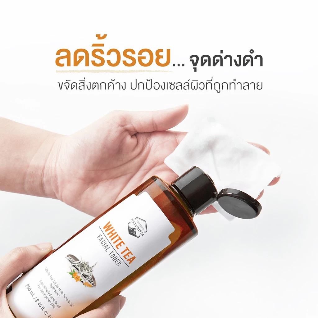 Naturista White Tea Special Set ชุดลดริ้วรอย บำรุงผิวลดจุดด่างดำริ้วรอยหายเกลี้ยงซื้อเป็นเซตถูกกว่า! thumbnail 4