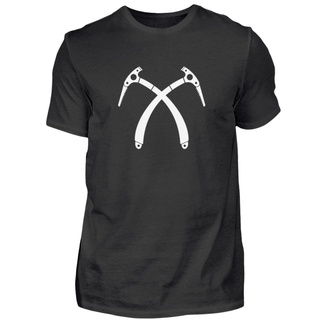 เสื้อยืดโอเวอร์ไซส์Ice Axe - เสื้อยืดลําลอง คอกลม แขนสั้น ผ้าฝ้าย สไตล์เกาหลี สําหรับผู้ชายS-3XL