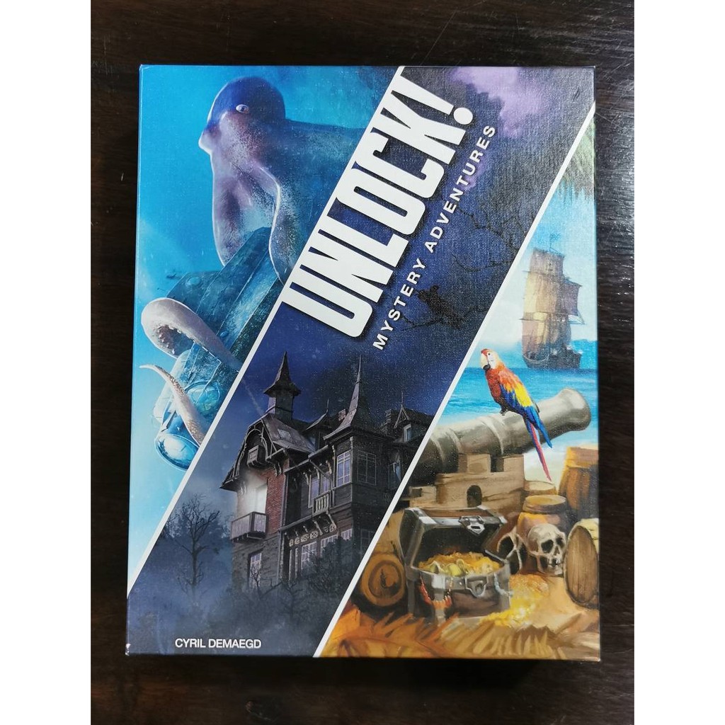 Unlock! 2 Escape Adventures Card Game [ของแท้] มือ 2