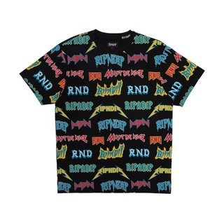 SLUM LTD - RIPNDIP Rock &amp; Nerm Tee Black