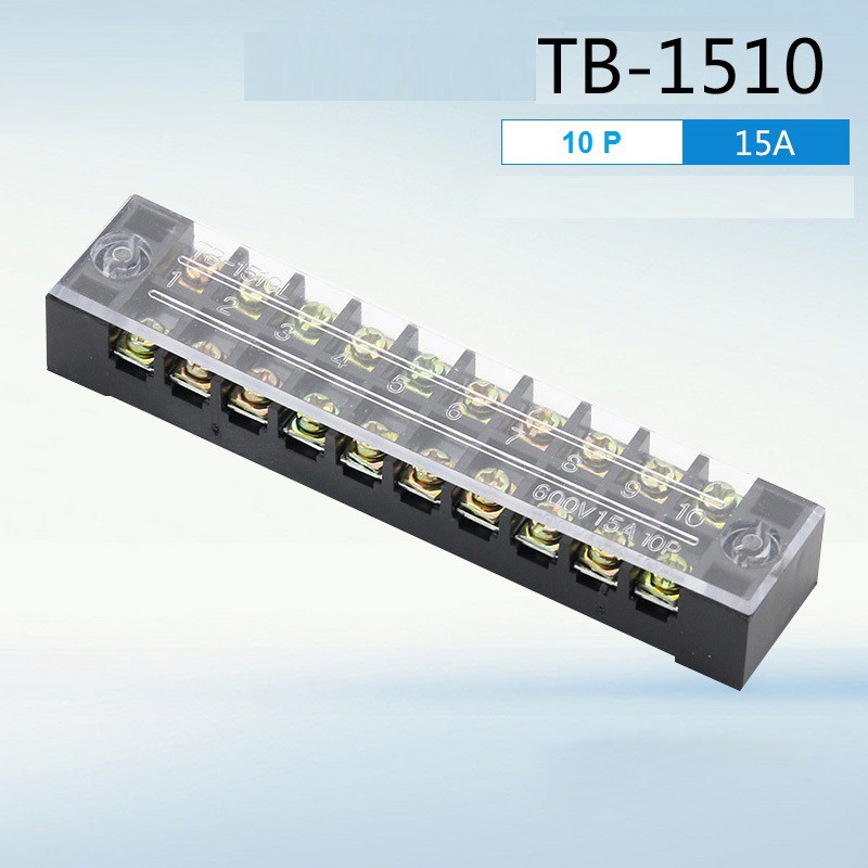 เทอร์มินอลบล๊อก Terminal Block 10-P 15A ""
