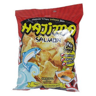 Hajima Salmon Skin 20g  ซื้อ 1 ฟรี 1 Hajima Salmon Skin 20g ซื้อ 1 ฟรี 1