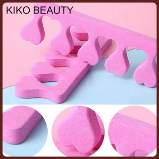 ที่คั่นนิ้วมือ/เท้า  ที่คั่นนิ้วเท้าฟองน้ำ 1 คู่ KIKO BEAUTY N05