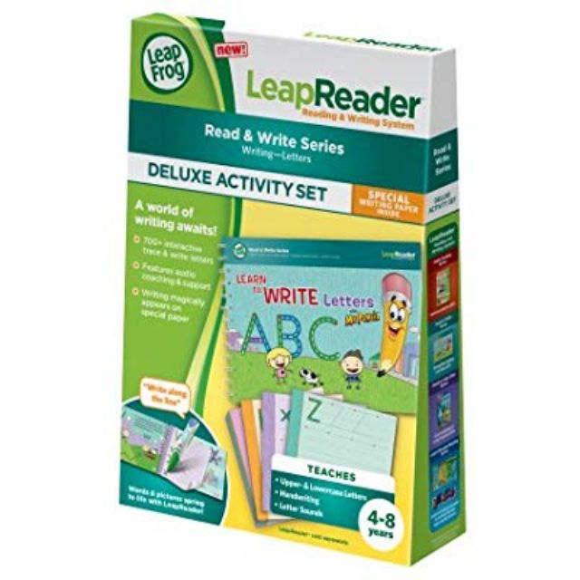 LeapFrog LeapReader Deluxe Writing Workbook: Learn to Write Letters with Mr. Pencil Book
