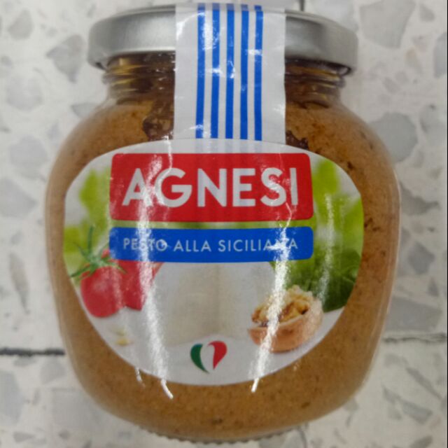 Agnesi Pesto All Siciliana185g.ซอส เพสโต้