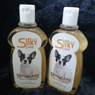 แชมพูสุนัข Silky Skin care 400มล. บำรุงผิวหนัง