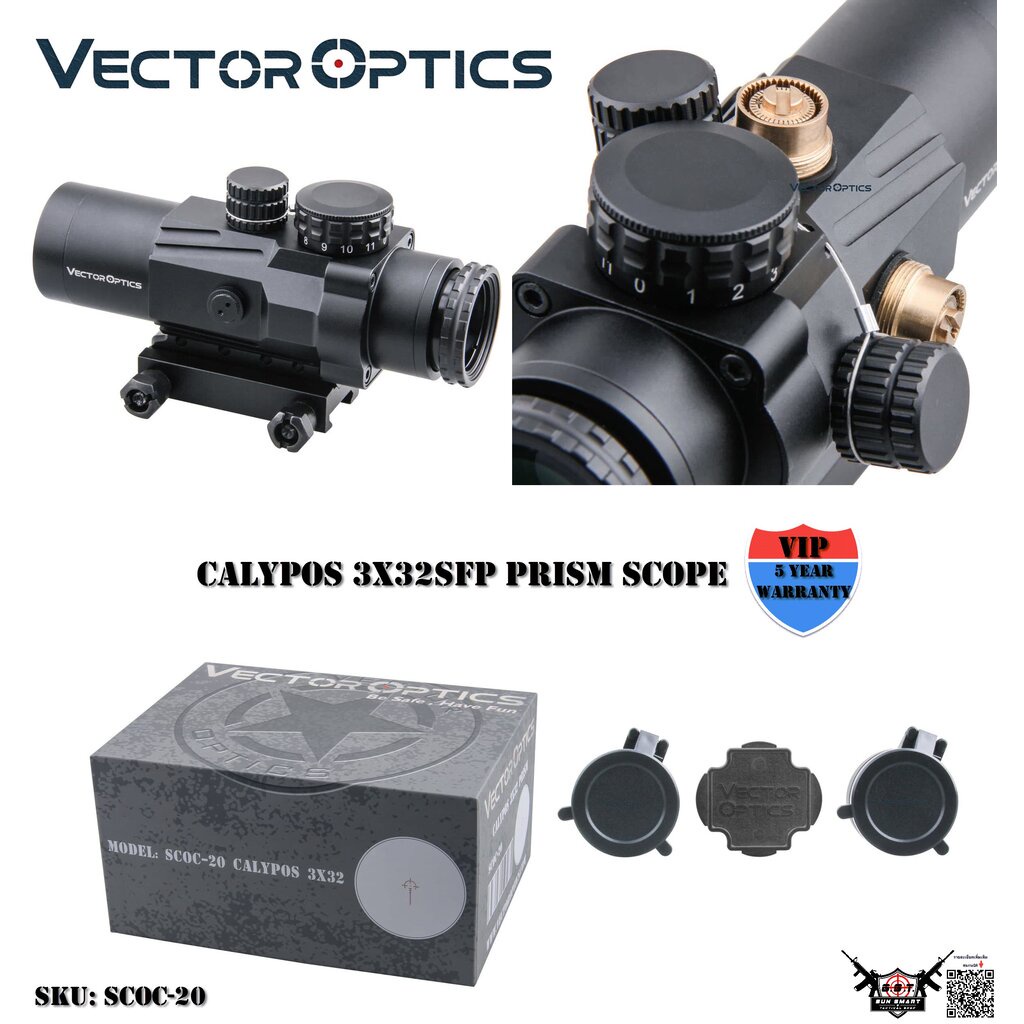 VectorOptics Calypos 3×32 SCOC-20 PRISMSIGHT キャリポス 3×32