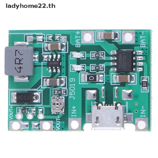 Doulady li-ion 18650 โมดูลบอร์ดชาร์จแบตเตอรี่ 3.7v 4.2v dc-dc step up boost module