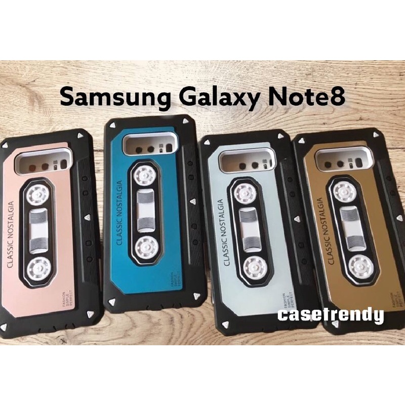 เคส Samsung Galaxy Note 8:เทปคาสเส็ท