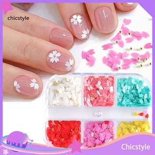 กลีบดอกซากุระ น้ําหนักเบา สําหรับตกแต่งเล็บ DIY