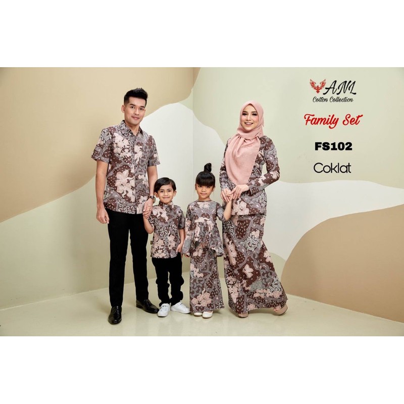 BAJU BAKEDON RAYA COUPLE / FAMILY BROWN 2021 BAJU RAYA BABY PLUS SIZE BAJU RAYA