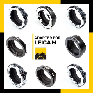 เมาท์แปลง สำหรับ Leica M / Techart L-EA7 / TZM-01 ( ตัวแปลง K&amp;F KF LM / Mount Adapter / M42 / Nikon / PK / OM / MD )