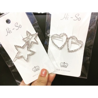พร้อมส่ง!!! กิ๊ฟเพชรดาวคู่