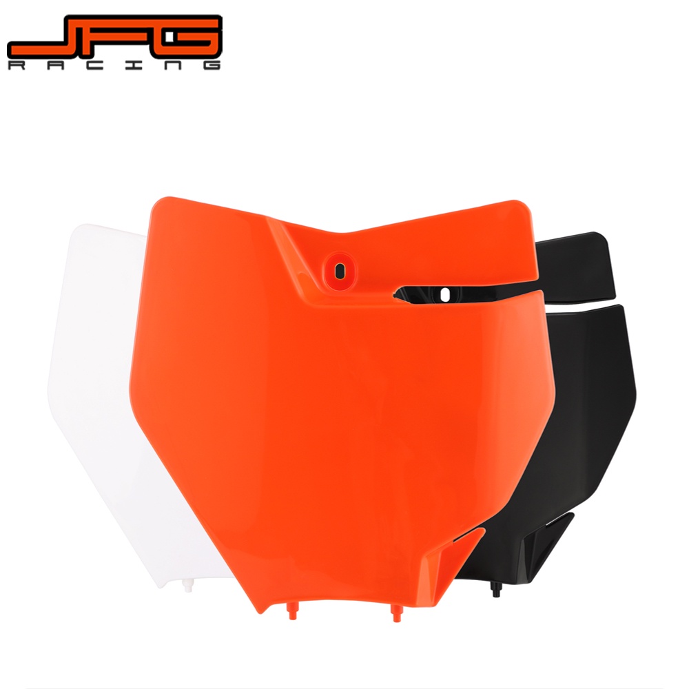 Jfg ป้ายชื่อด้านหน้ารถจักรยานยนต์ สําหรับ EXC150 250 300TPI SX125 250 SX F250 350 450 XC125 XC250 300TPI XC-F250 350 450 XC W125 รถมอเตอร์ไซค์